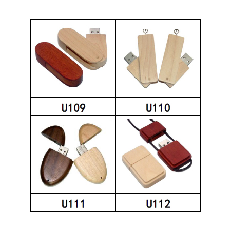 木系風格 USB 隨身碟